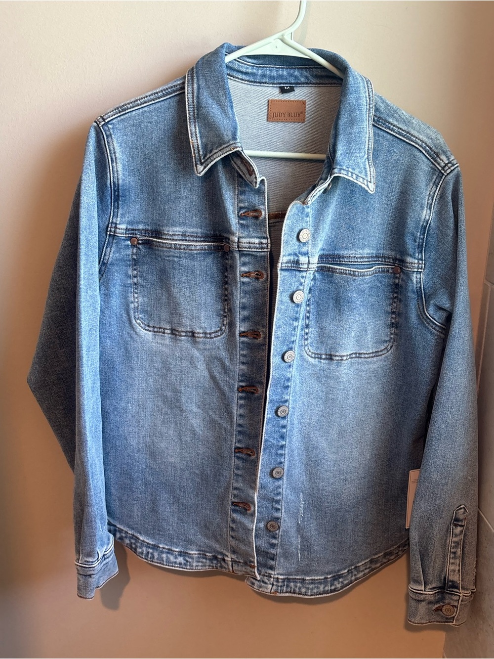Judy Blue Medium Blue Denim Jacket / Shacket